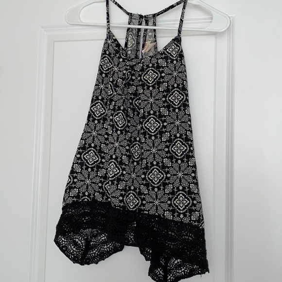 Mossimo Supply Co. black and white tank top bought from Target. Size S. - Picture 1 of 4